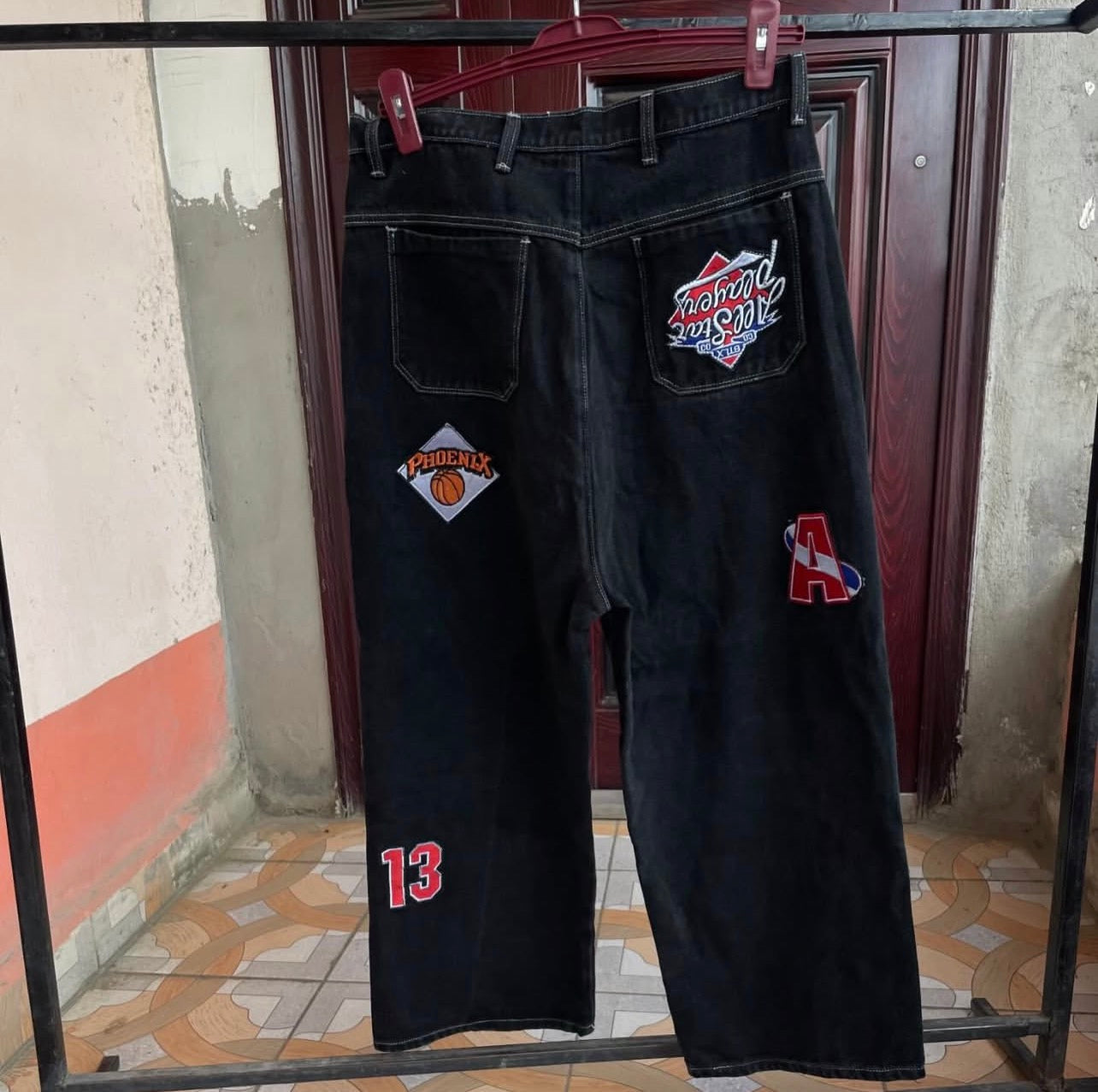 Y2K baggy aesthetic jeans