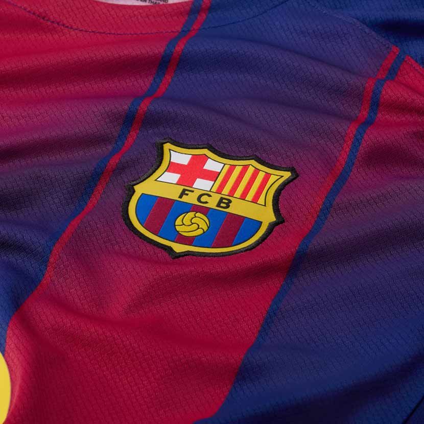 NIKE FC BARCELONA 25/26 STADIUM HOME JERSEY MENS DEEP ROYAL/RED