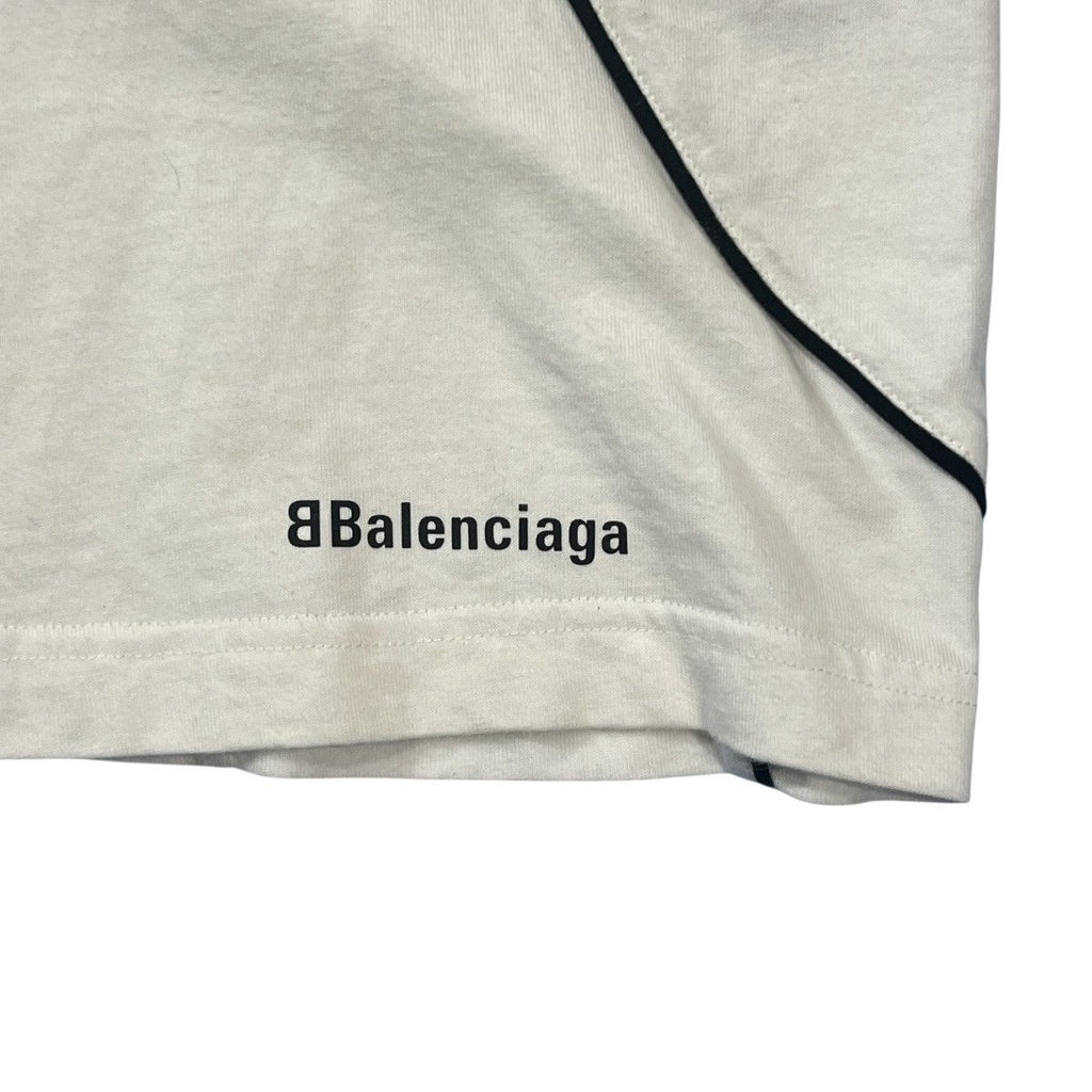 BALENCIAGA 2024SS BALENCIAGA PARIS Bootball Game T-Shirt